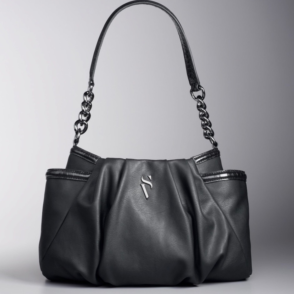 Simply Vera Wang Contemporary Alicia Pleated Hobo